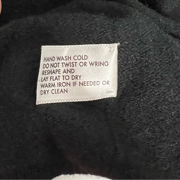 White + Warren Cashmere Tank Black Size XL Basic Minimalist - Picture 5 of 6